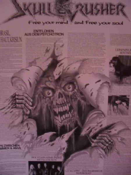 SkullCrusher Magazine Nr. 11 ...Anvil , Metal Church ...